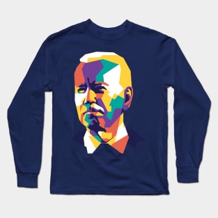 Joe Biden On WPAP Long Sleeve T-Shirt